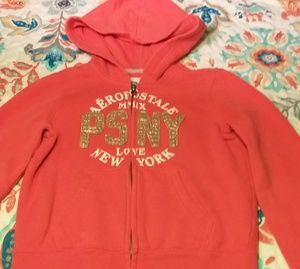Girls P.S. Aeropostale  PSNY full zip hoodie